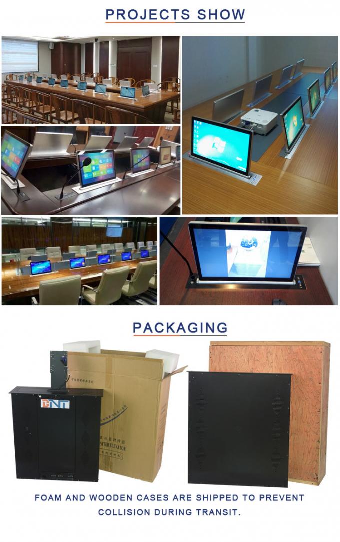 BNT Ultra Thin Design Build in 17.3 Inch Retractable Monitor Motorized ...