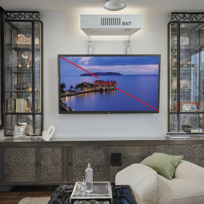 32 to 55 Inch TV Mount Bracket Wireless Remote Control Motorized Flip Down Lift Mechanism From Ceiling