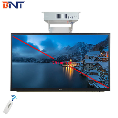 32 to 55 Inch TV Mount Bracket Wireless Remote Control Motorized Flip Down Lift Mechanism From Ceiling