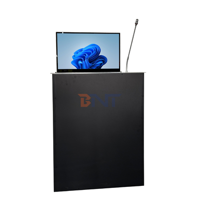 15.6"/17.3"/18.5" Hidden Desk Retractable Motorized Pop up Computer Mechanism LCD Monitor Lift for Paperless Conference System