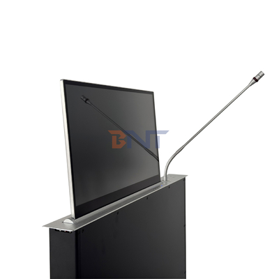 15.6"/17.3"/18.5" Hidden Desk Retractable Motorized Pop up Computer Mechanism LCD Monitor Lift for Paperless Conference System