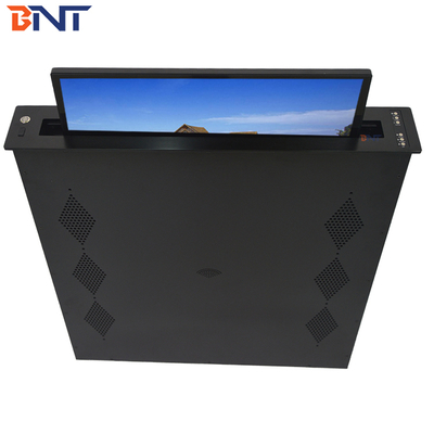 BNT Ultra Thin Design Build in 17.3 Inch Retractable Monitor Motorized Pop up Lcd  Lift for Conference System