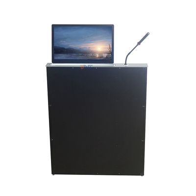 Professional Conference Motorized Pop up Monitor Hidden Desk Lcd Monitor Lift Mechanism
