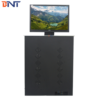 Fits 19~24 Inch Monitor Hidden Desk Motorized Computer Monitor Lift Presentation 19~24 Inch LCD Screen for Conference Table 5mm