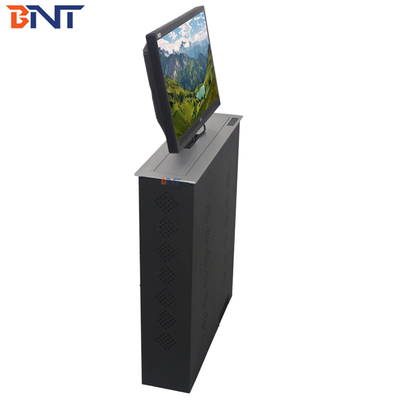 Fits 19~24 Inch Monitor Hidden Desk Motorized Computer Monitor Lift Presentation 19~24 Inch LCD Screen for Conference Table 5mm