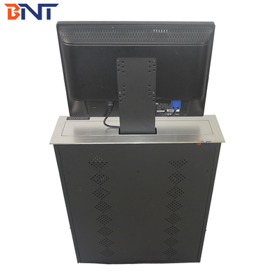 Fits 19~24 Inch Monitor Hidden Desk Motorized Computer Monitor Lift Presentation 19~24 Inch LCD Screen for Conference Table 5mm
