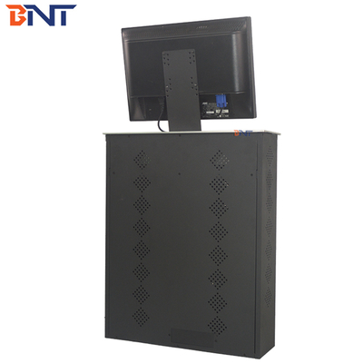 Fits 19~24 Inch Monitor Hidden Desk Motorized Computer Monitor Lift Presentation 19~24 Inch LCD Screen for Conference Table 5mm
