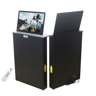 Conference System ultra Thin Hidden Motorized Computer Monitor Lift With FHD Monitor