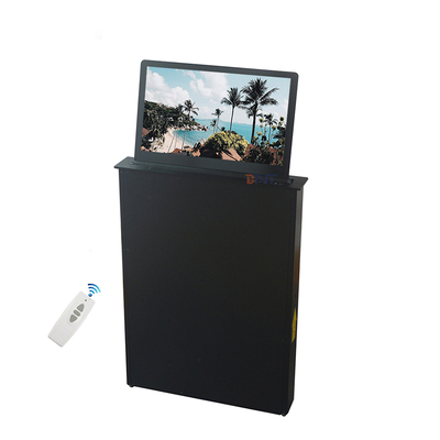 Conference System ultra Thin Hidden Motorized Computer Monitor Lift With FHD Monitor