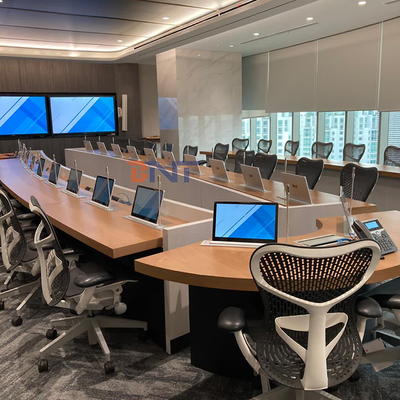 Conference System ultra Thin Hidden Motorized Computer Monitor Lift With FHD Monitor