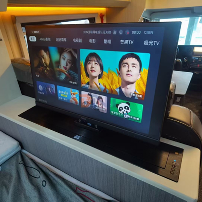 BNT 17 3 Retractable Touch Screen Hidden in Meeting Table Motorized Monitor Lift