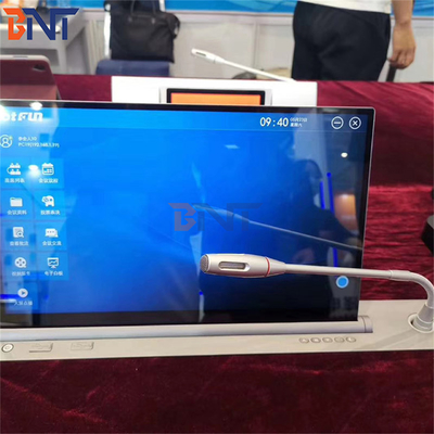 Motorized Monitor Lift for Conference Table Flip up LCD Monitor Lift Mechanism