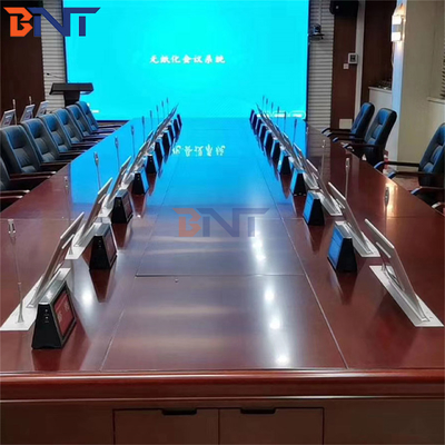 Motorized Monitor Lift for Conference Table Flip up LCD Monitor Lift Mechanism