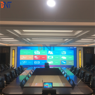 BNT 17 3 Retractable Touch Screen Hidden in Meeting Table Flip up LCD Monitor Lift