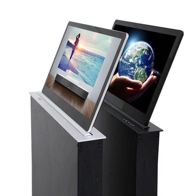 Conference Table Pop up LCD Monitor Lift BNT 17 3 Retractable Touch Screen