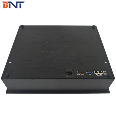 Intelligent Conference System Electric Flip up Monitor Lift Mechanism With 15.6 Inch Touch Screen
