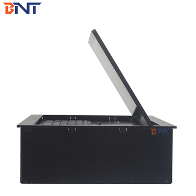 Conference Table Mount Retractable LCD Monitor Motorized Flip up Tuner/Flip up Lift With Conference System