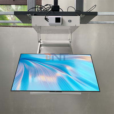 Boente CE Certified Motorized TV Lift System 90 Degree Vertical Hidden Ceiling Steel Stand for 32~70 Inch Office TV Bracket