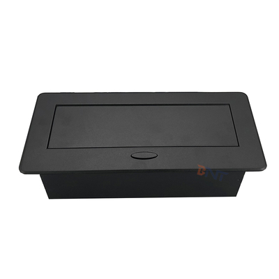 Melloni Pop-Up Tabletop Socket 3 AC Outlets Retractable Hidden Recessed Power for Kitchen Desktop EU Socket Tabletop Accessory