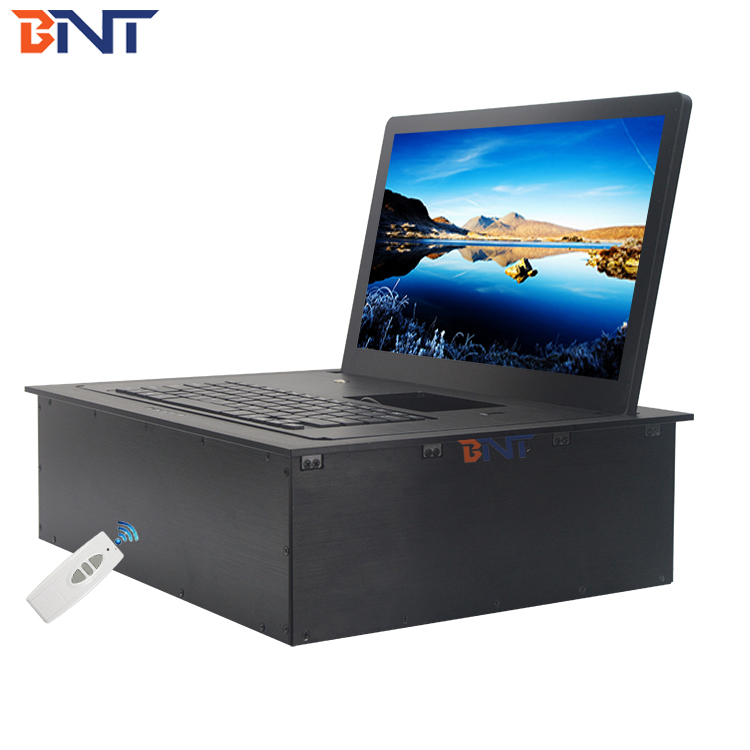 Pop up Motorized Rotating Screen Flip Up/ Table Electric Monitor Lift up Device