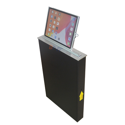 Zoom Meeting Video Conferencing ultra Thin Pop up Motorized Monitor Lift for Tablet 12.9 Ipad Pro