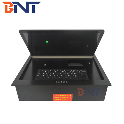 BNT Displayer 0~120 Degree Angle Lcd Motorized Flip up Device the Top Surface Monitor Lift With Button Used in Video System