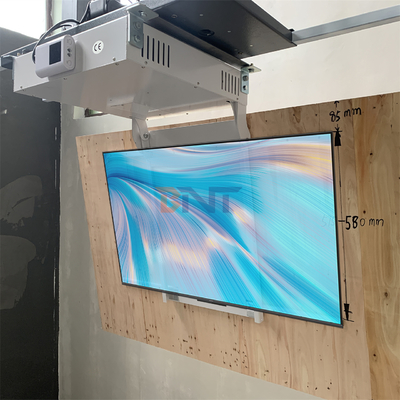 Boente CE Certified Motorized TV Lift System 90 Degree Vertical Hidden Ceiling Steel Stand for 32~70 Inch Office TV Bracket